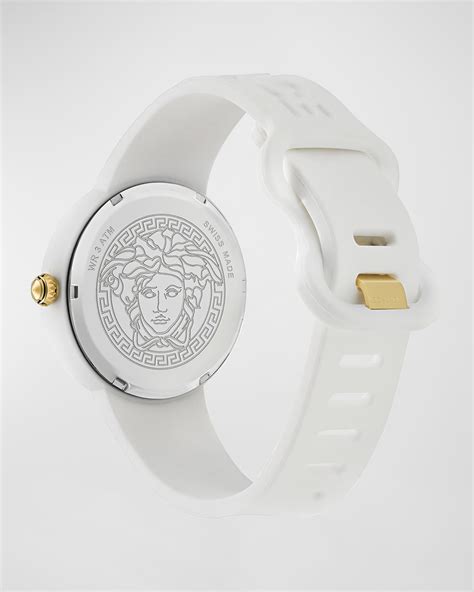 versace vintage medusa watch|Versace silicone watch.